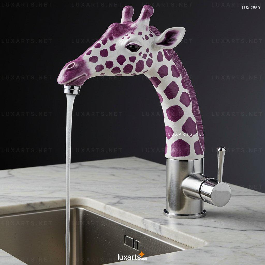 Giraffe Shaped Faucet for Kitchen or Bathroom – Stylish & Fun Design giraffe faucet 6