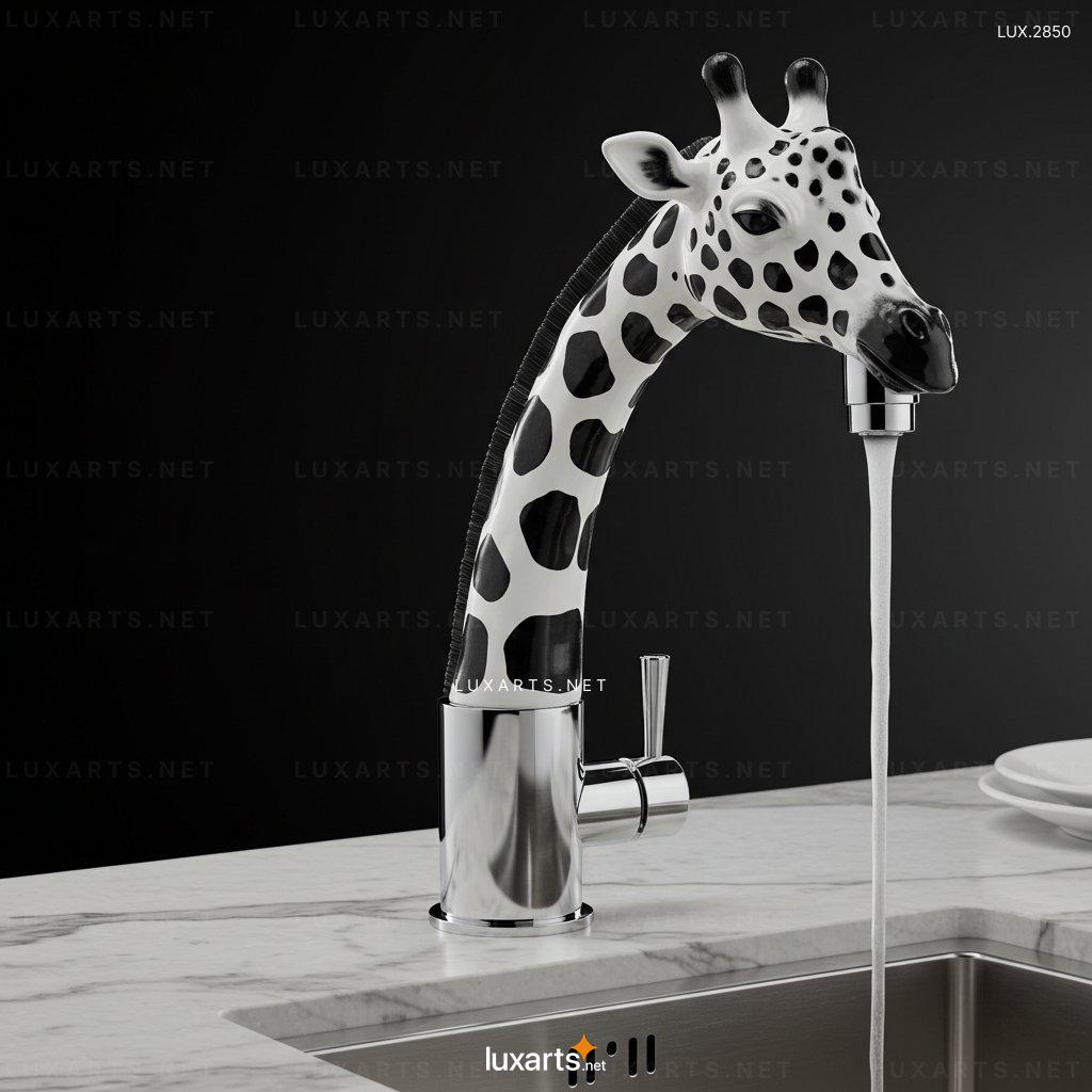 Giraffe Shaped Faucet for Kitchen or Bathroom – Stylish & Fun Design giraffe faucet 7