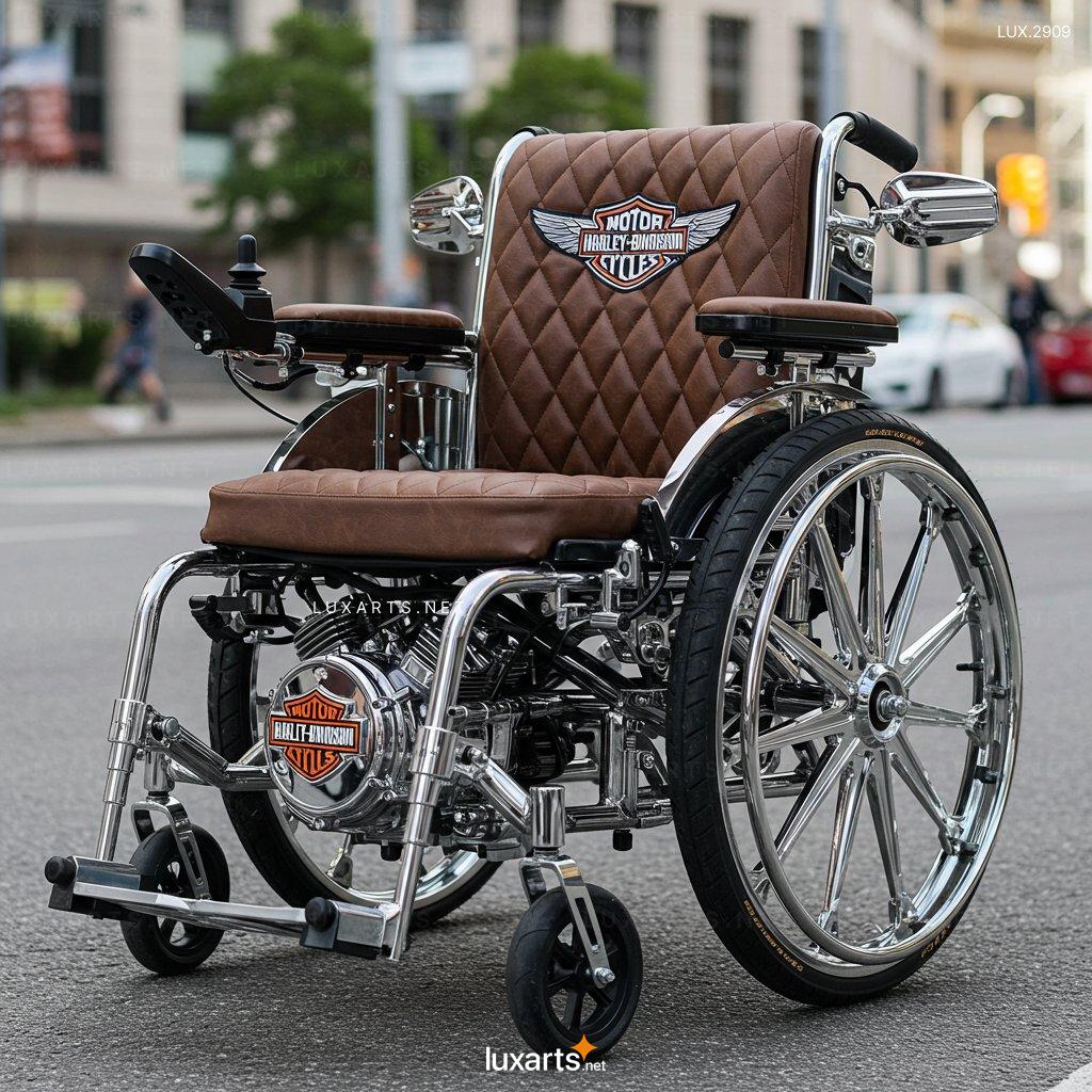 Unleash Your Inner Biker with a Badass Harley Inspired Wheelchair harley inspired wheelchair 1