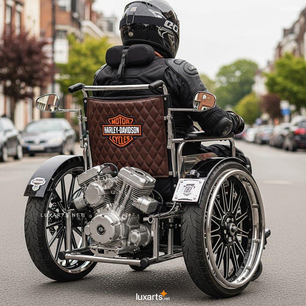 Unleash Your Inner Biker with a Badass Harley Inspired Wheelchair harley inspired wheelchair 3