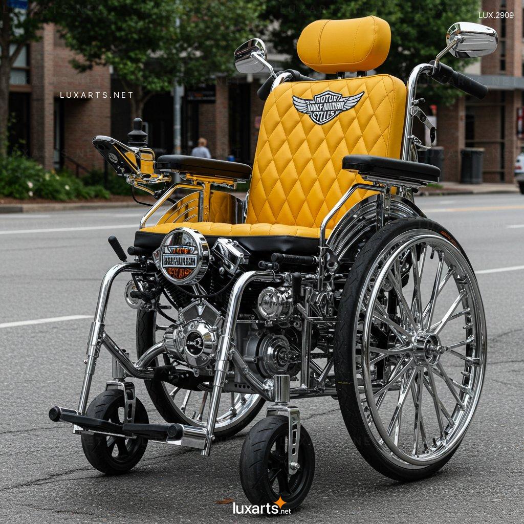 Unleash Your Inner Biker with a Badass Harley Inspired Wheelchair harley inspired wheelchair 7