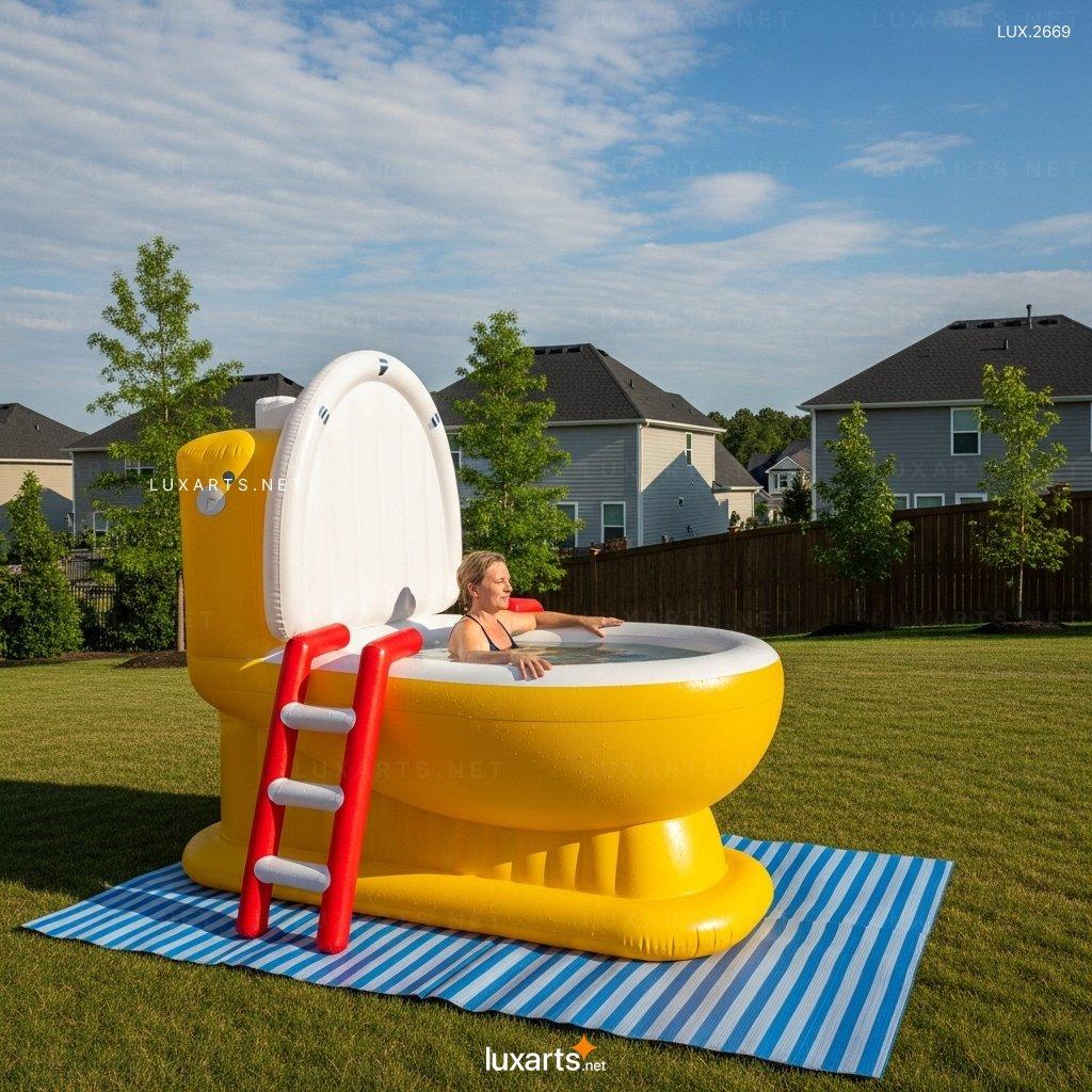 Inflatable Toilet Pool – Fun & Easy Inflatable Pool for Kids & Adults inflatable toilet pool 10