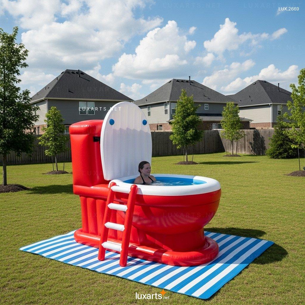 Inflatable Toilet Pool – Fun & Easy Inflatable Pool for Kids & Adults inflatable toilet pool 2