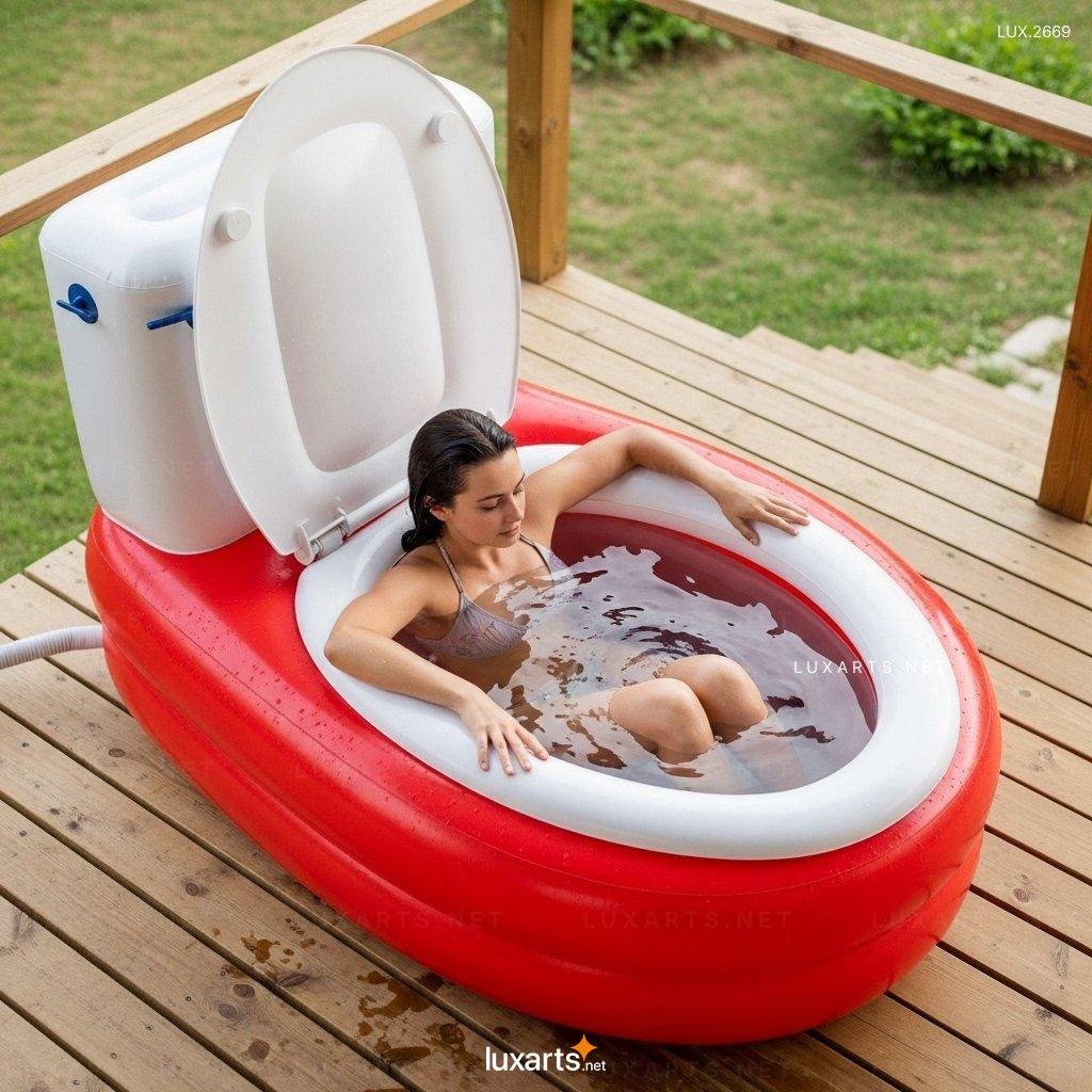 Inflatable Toilet Pool – Fun & Easy Inflatable Pool for Kids & Adults inflatable toilet pool 3