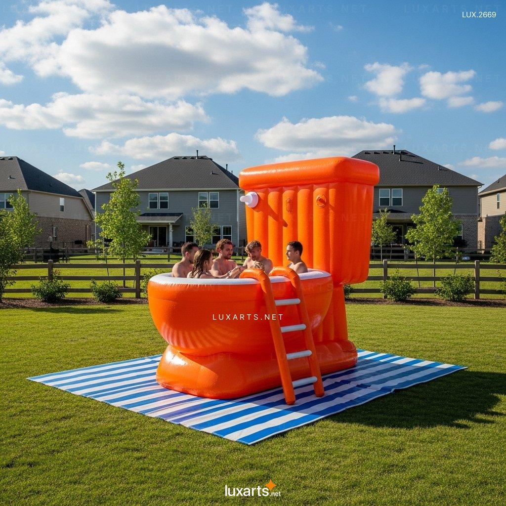 Inflatable Toilet Pool – Fun & Easy Inflatable Pool for Kids & Adults inflatable toilet pool 6
