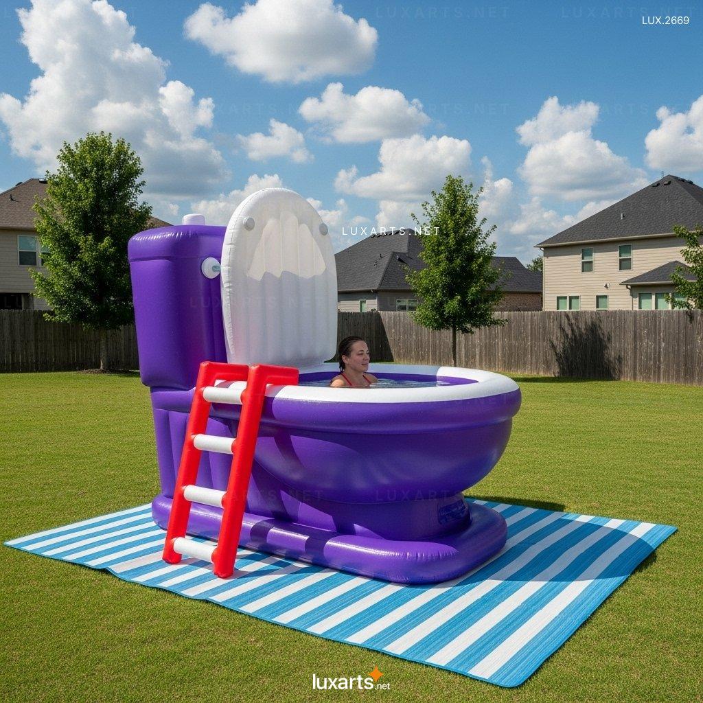 Inflatable Toilet Pool – Fun & Easy Inflatable Pool for Kids & Adults inflatable toilet pool 9