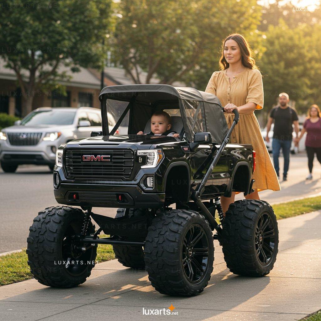 Pickup Truck Inspired Stroller – A Unique Ride for Your Baby’s Journey pickup truck stroller 1