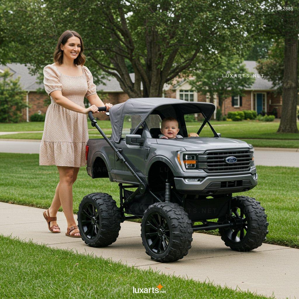 Pickup Truck Inspired Stroller – A Unique Ride for Your Baby’s Journey pickup truck stroller 4