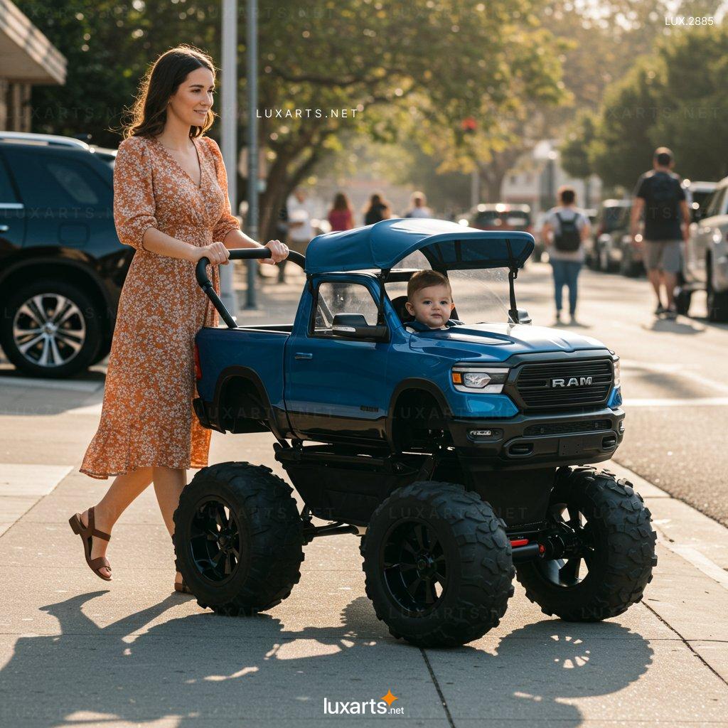 Pickup Truck Inspired Stroller – A Unique Ride for Your Baby’s Journey pickup truck stroller 9