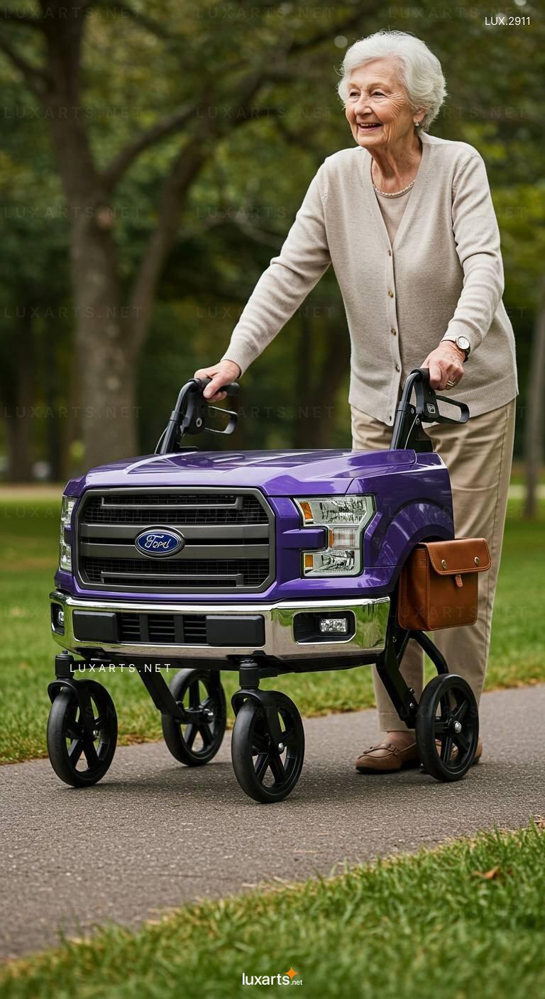 Pickup Truck Inspired Walkers for Seniors – Durable, Comfortable & Trendy Designs pickup truck walkers for seniors 1