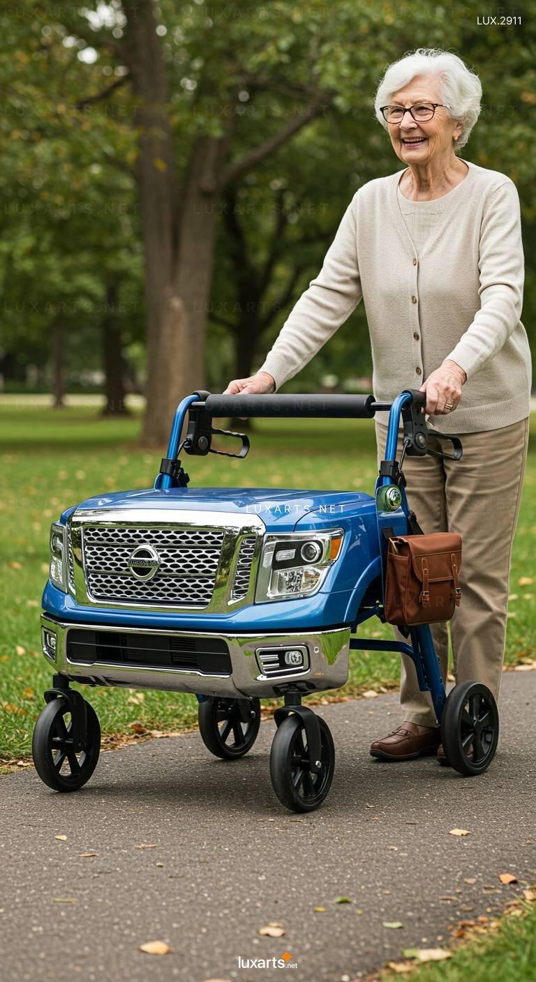 Pickup Truck Inspired Walkers for Seniors – Durable, Comfortable & Trendy Designs pickup truck walkers for seniors 7
