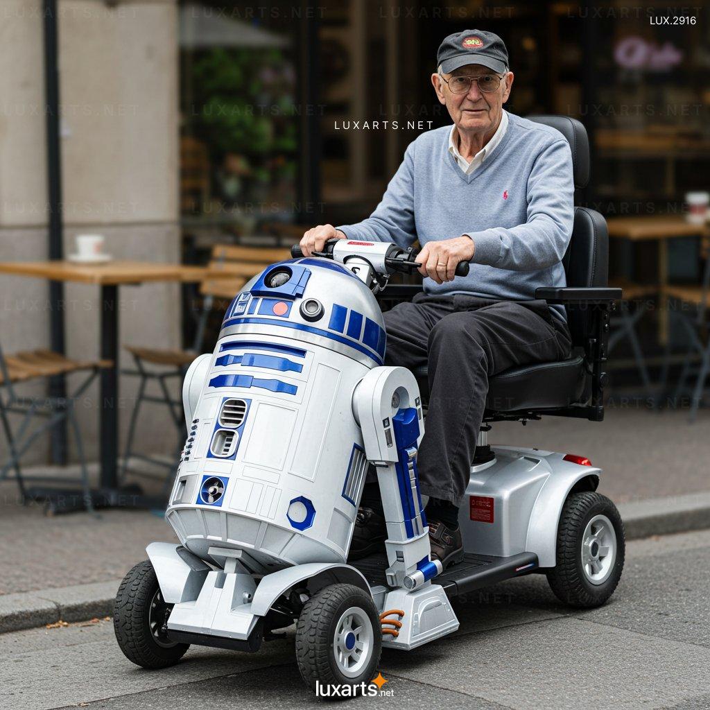 R2D2 Inspired Mobility Scooter Concept – A Futuristic Vision of Urban Transport r2d2 inspired mobility scooter 1