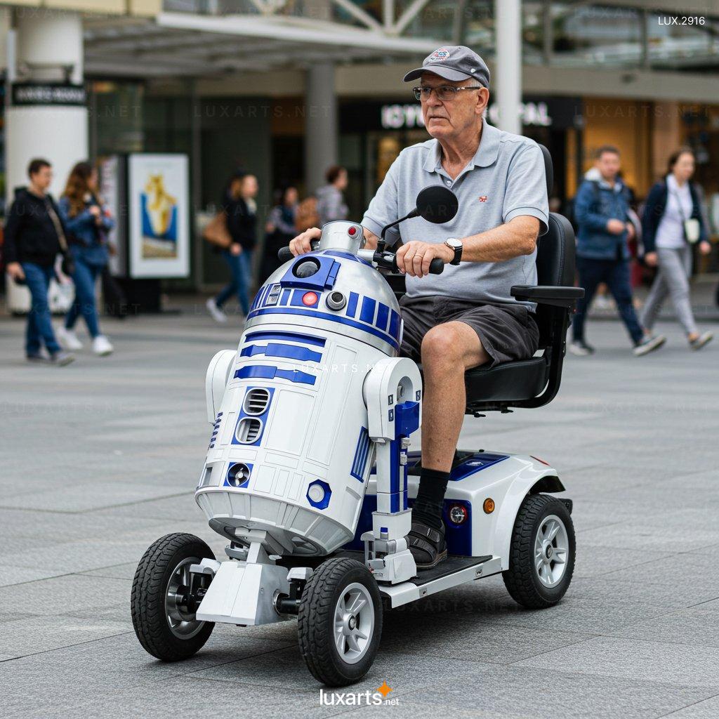 R2D2 Inspired Mobility Scooter Concept – A Futuristic Vision of Urban Transport r2d2 inspired mobility scooter 6