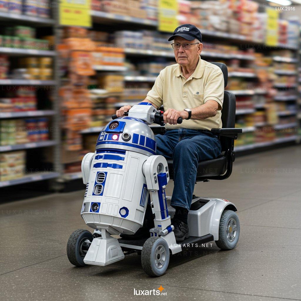 R2D2 Inspired Mobility Scooter Concept – A Futuristic Vision of Urban Transport r2d2 inspired mobility scooter 7