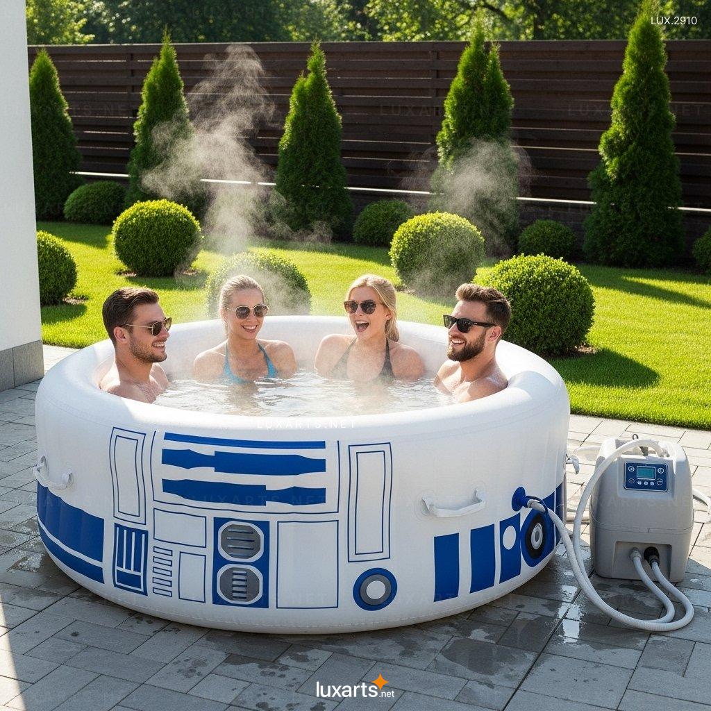 Transform Your Backyard with Star Wars Themed Inflatable Hot Tubs star wars themed inflatable hot tubs 1