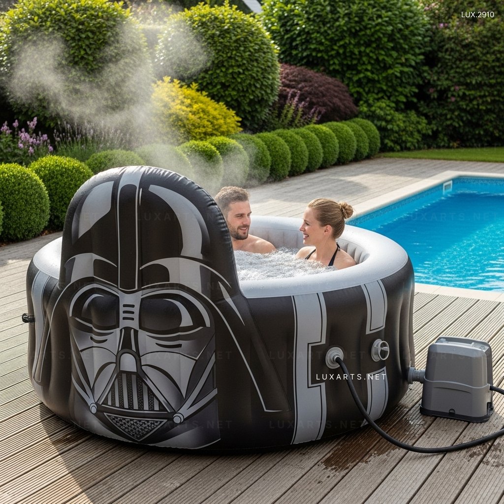 Transform Your Backyard with Star Wars Themed Inflatable Hot Tubs star wars themed inflatable hot tubs 10