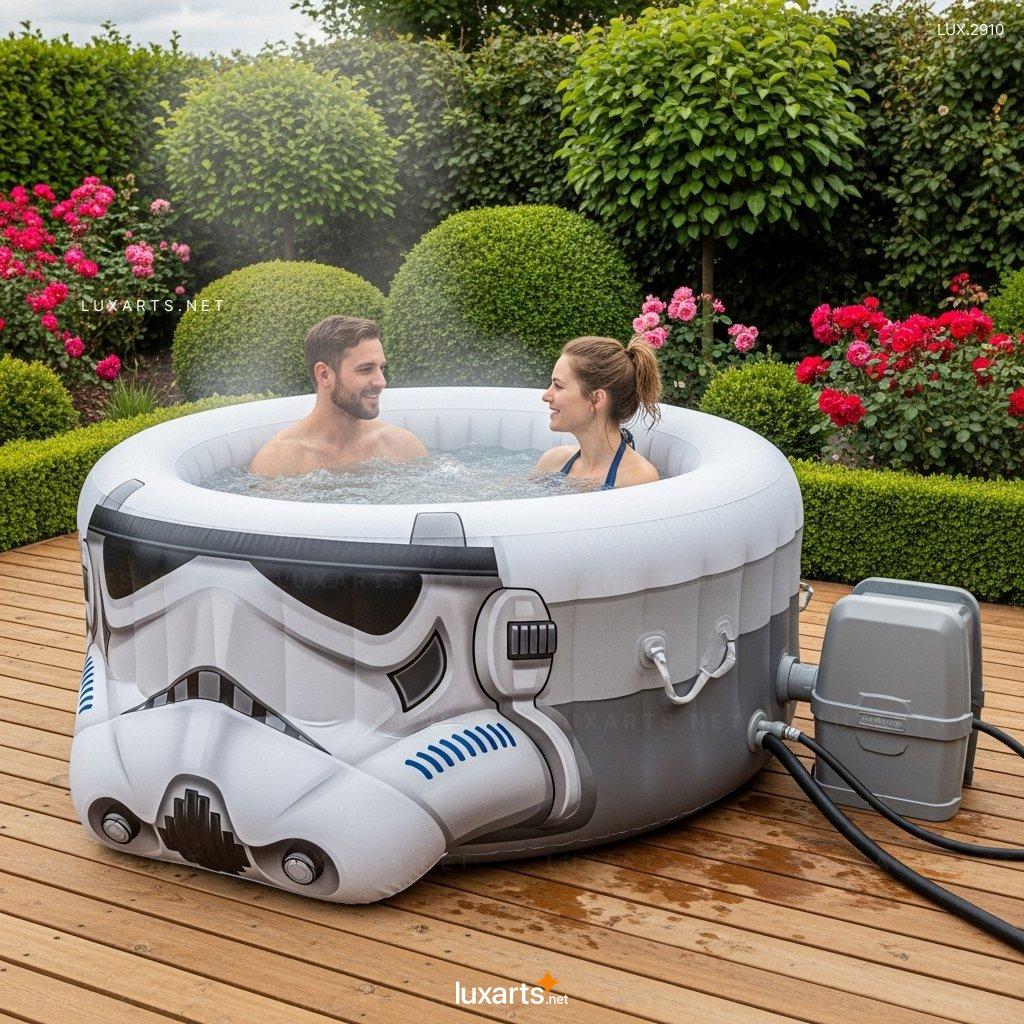 Transform Your Backyard with Star Wars Themed Inflatable Hot Tubs star wars themed inflatable hot tubs 4