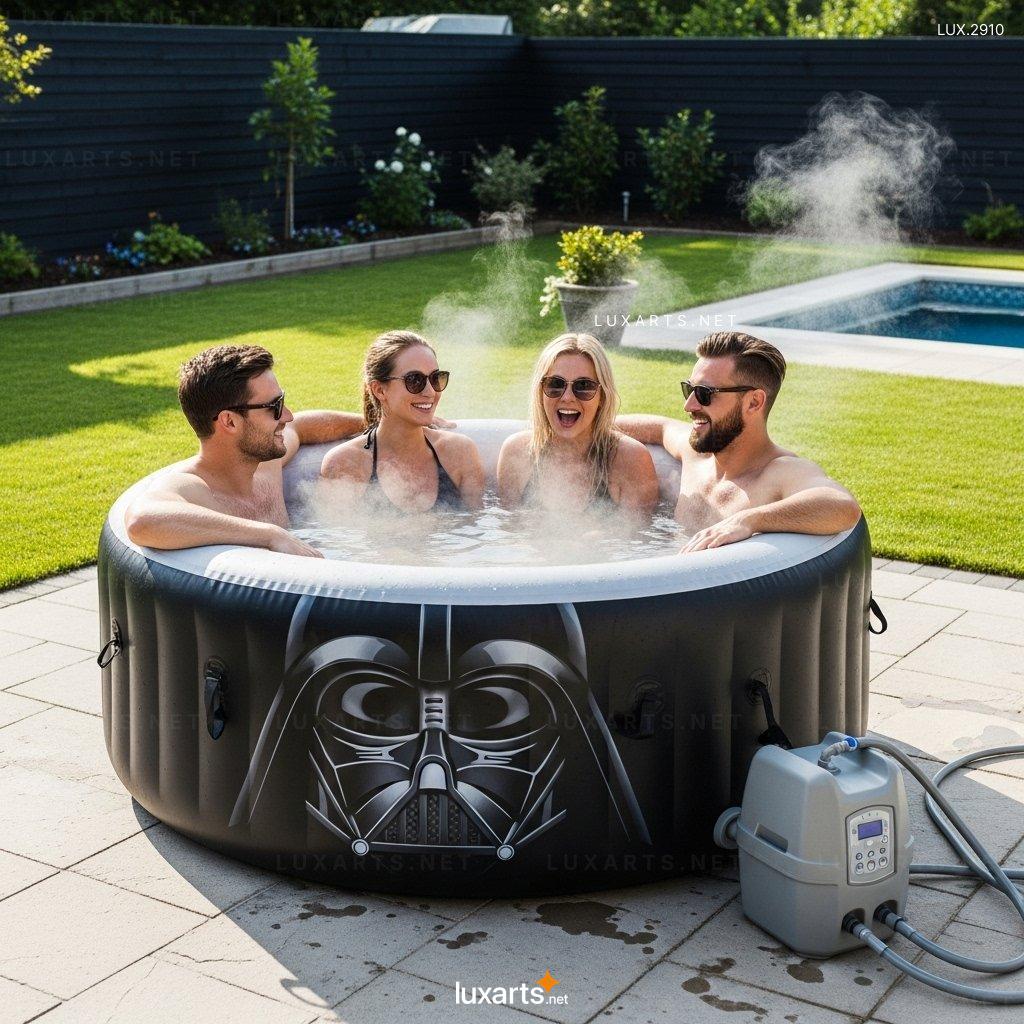 Transform Your Backyard with Star Wars Themed Inflatable Hot Tubs star wars themed inflatable hot tubs 6