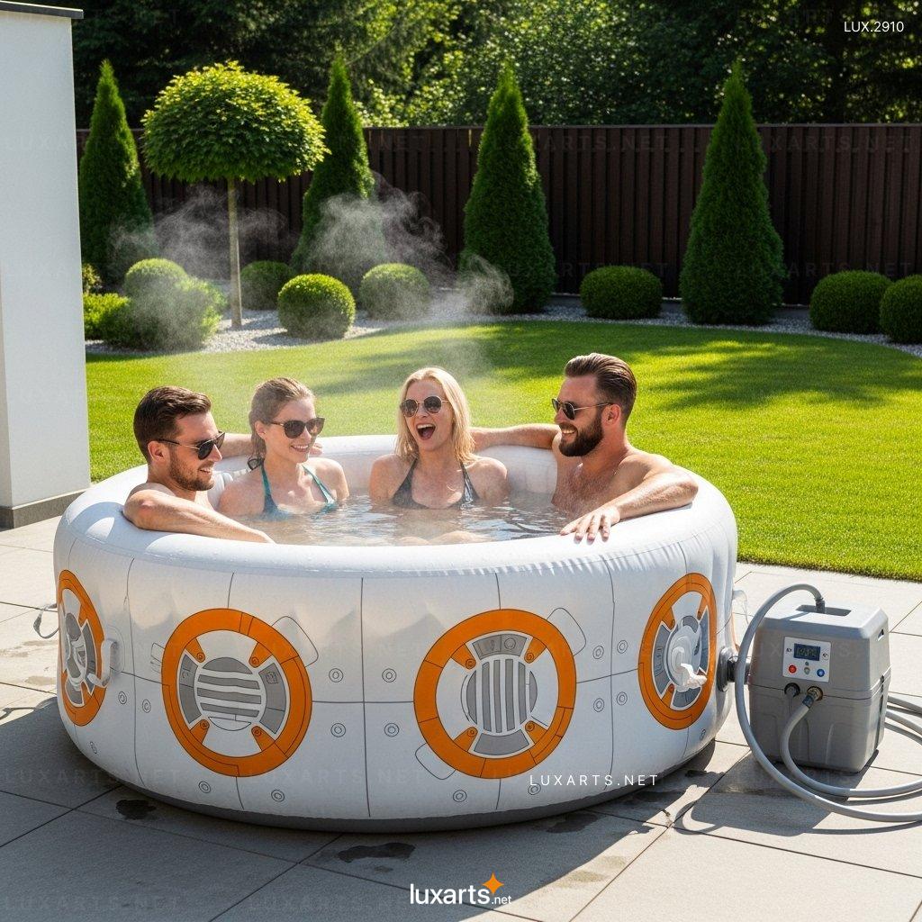 Transform Your Backyard with Star Wars Themed Inflatable Hot Tubs star wars themed inflatable hot tubs 8