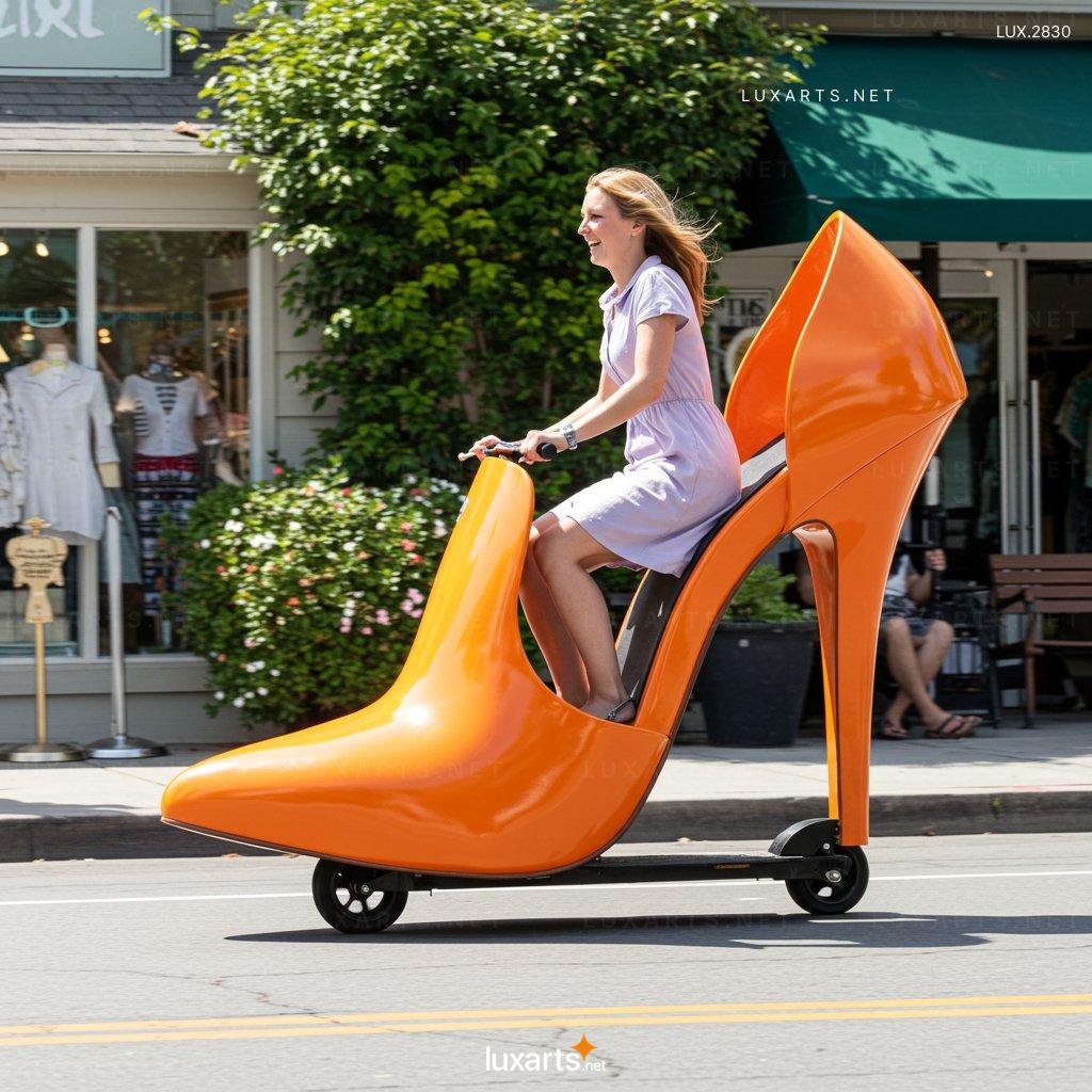 Stiletto Heel Shaped Scooter – Stylish & Unique Electric Scooter for Fashion Lovers stiletto scooter 2