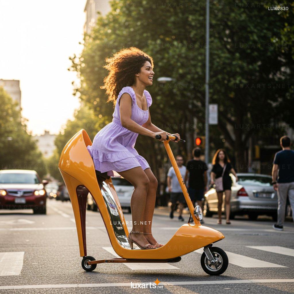 Stiletto Heel Shaped Scooter – Stylish & Unique Electric Scooter for Fashion Lovers stiletto scooter 6