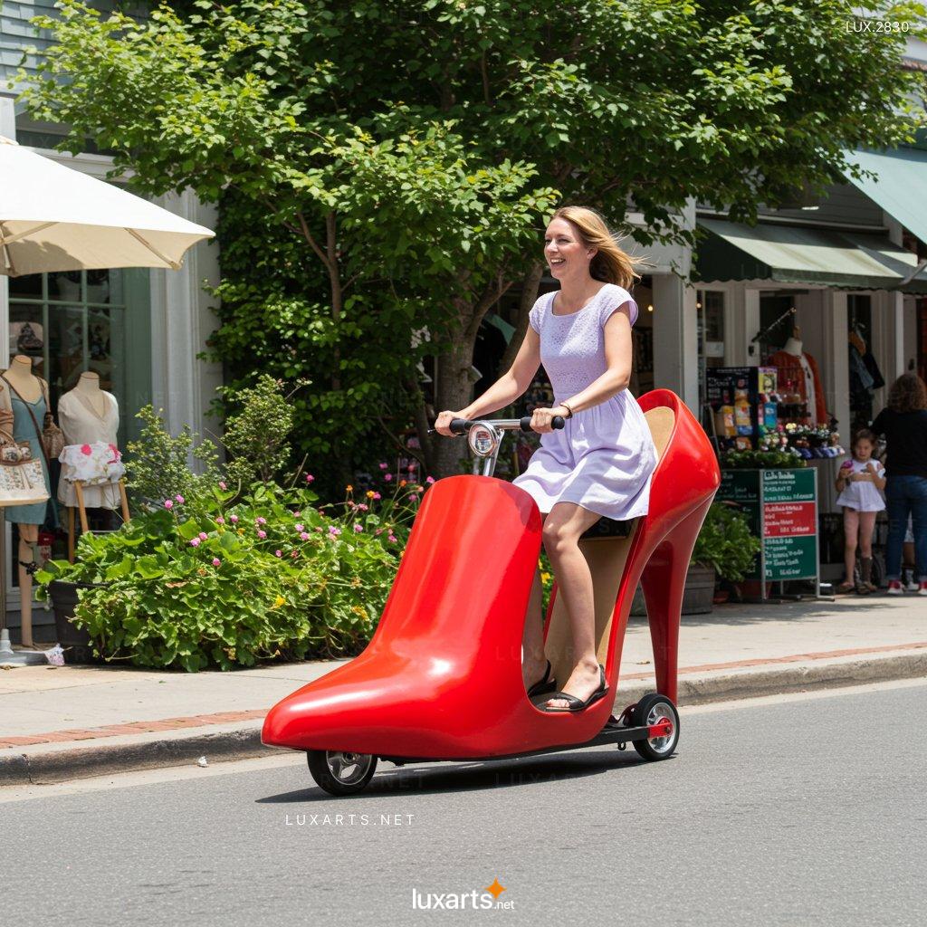 Stiletto Heel Shaped Scooter – Stylish & Unique Electric Scooter for Fashion Lovers stiletto scooter 7