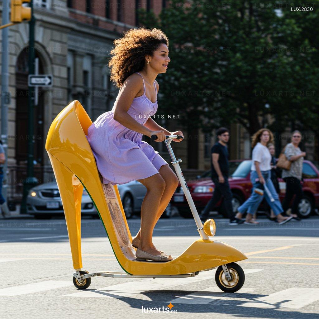 Stiletto Heel Shaped Scooter – Stylish & Unique Electric Scooter for Fashion Lovers stiletto scooter 9