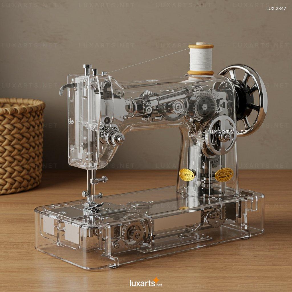 The Beauty of a Transparent Sewing Machine: A Vintage Masterpiece transparent sewing machine 10