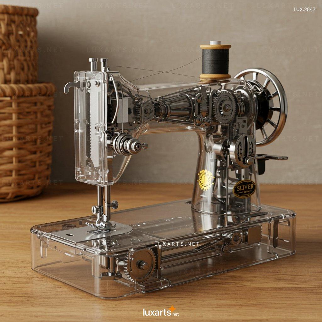 The Beauty of a Transparent Sewing Machine: A Vintage Masterpiece transparent sewing machine 4