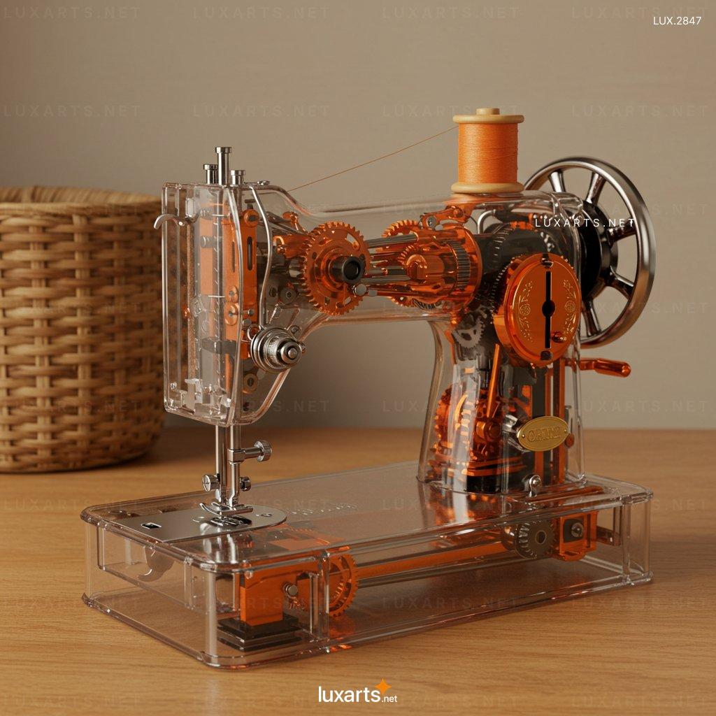 The Beauty of a Transparent Sewing Machine: A Vintage Masterpiece transparent sewing machine 8