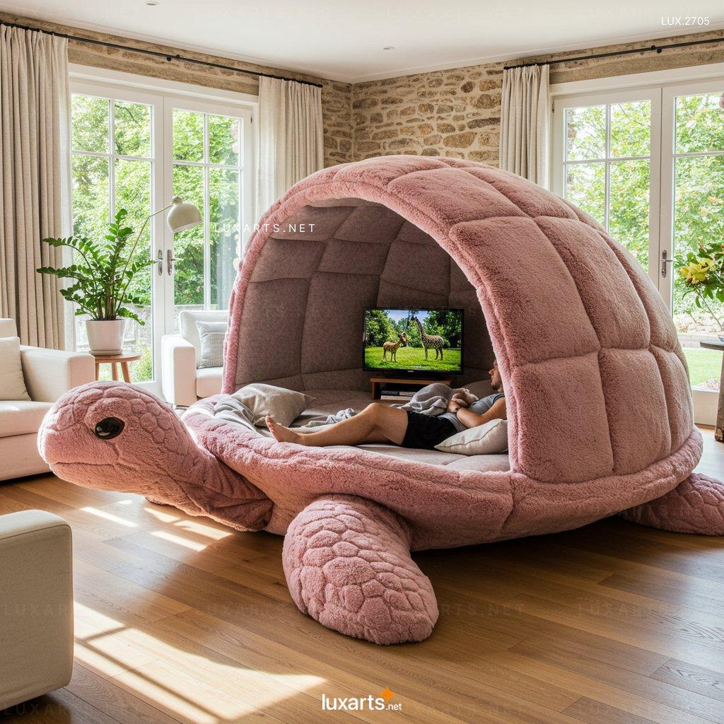 LUX.1864 Giant Turtle Lounger Pods | Cozy, Nature-Inspired Relaxation with a Unique Twist turtle lounger pods 3