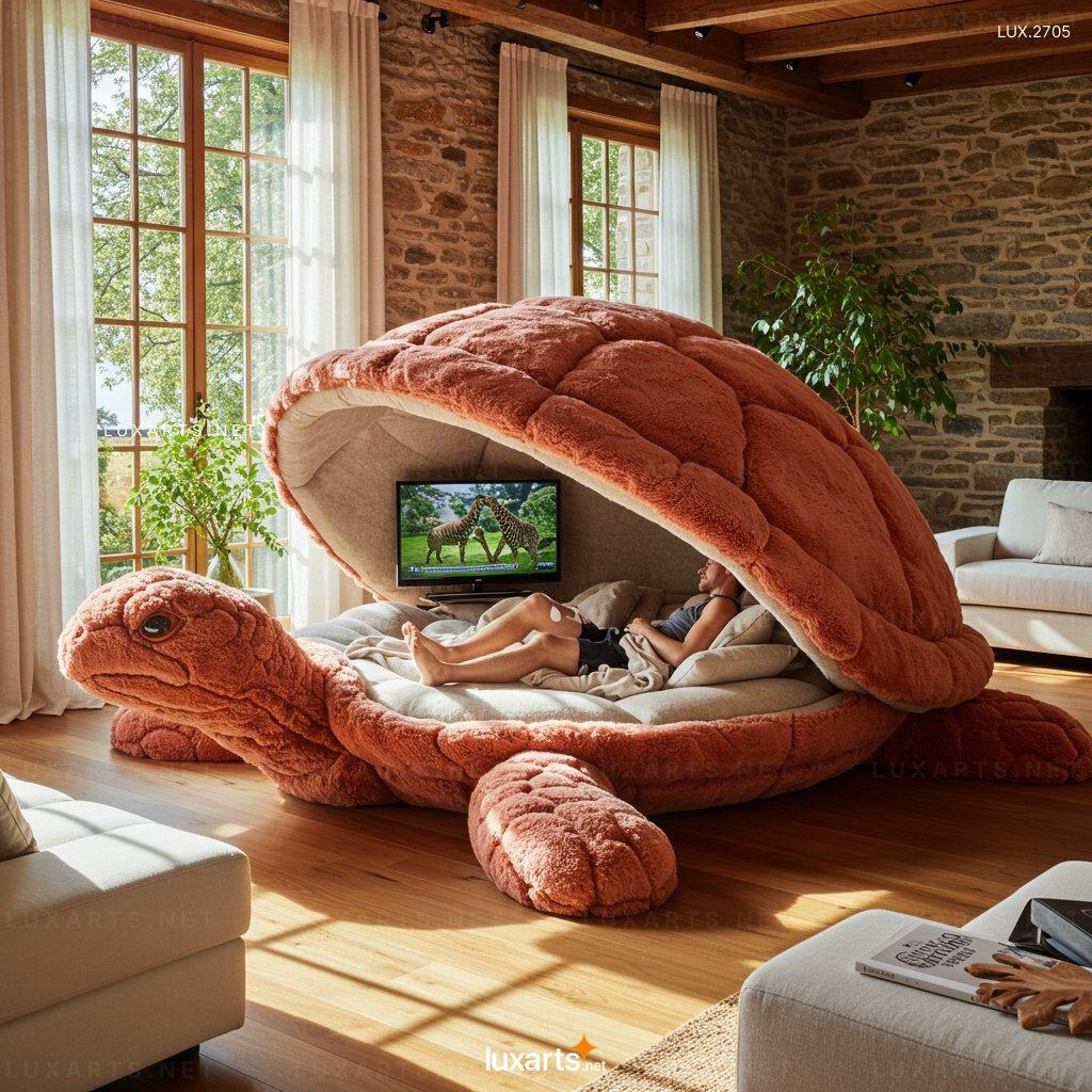 LUX.1864 Giant Turtle Lounger Pods | Cozy, Nature-Inspired Relaxation with a Unique Twist turtle lounger pods 4