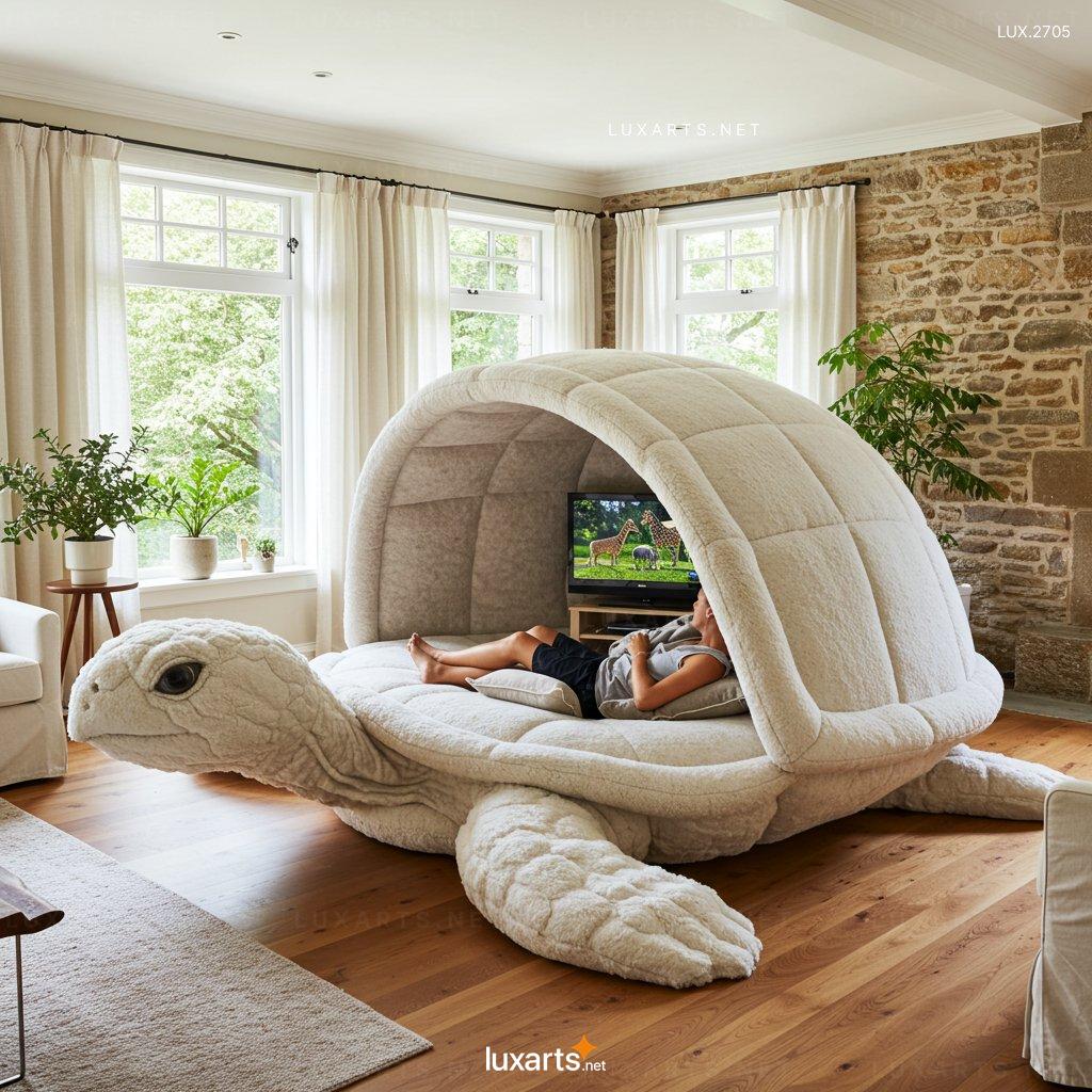 LUX.1864 Giant Turtle Lounger Pods | Cozy, Nature-Inspired Relaxation with a Unique Twist turtle lounger pods 5