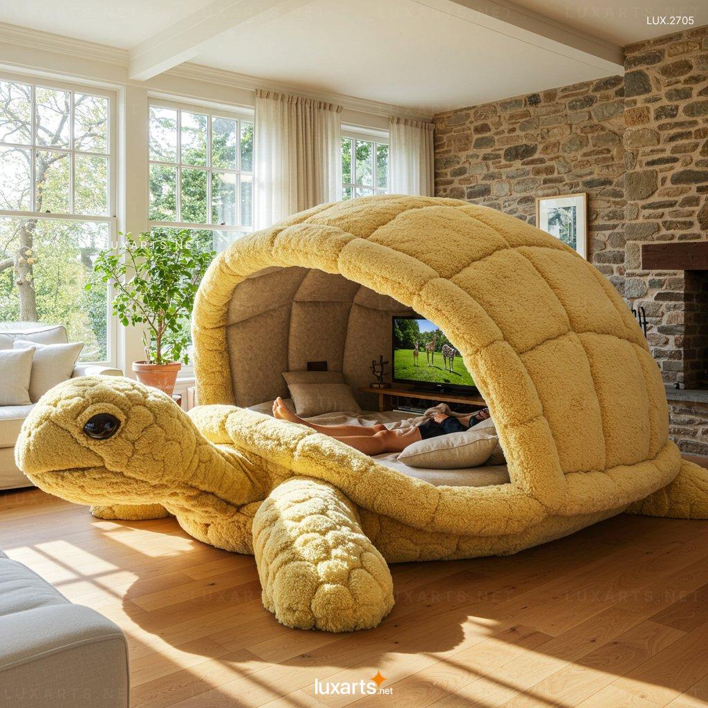 LUX.1864 Giant Turtle Lounger Pods | Cozy, Nature-Inspired Relaxation with a Unique Twist turtle lounger pods 6