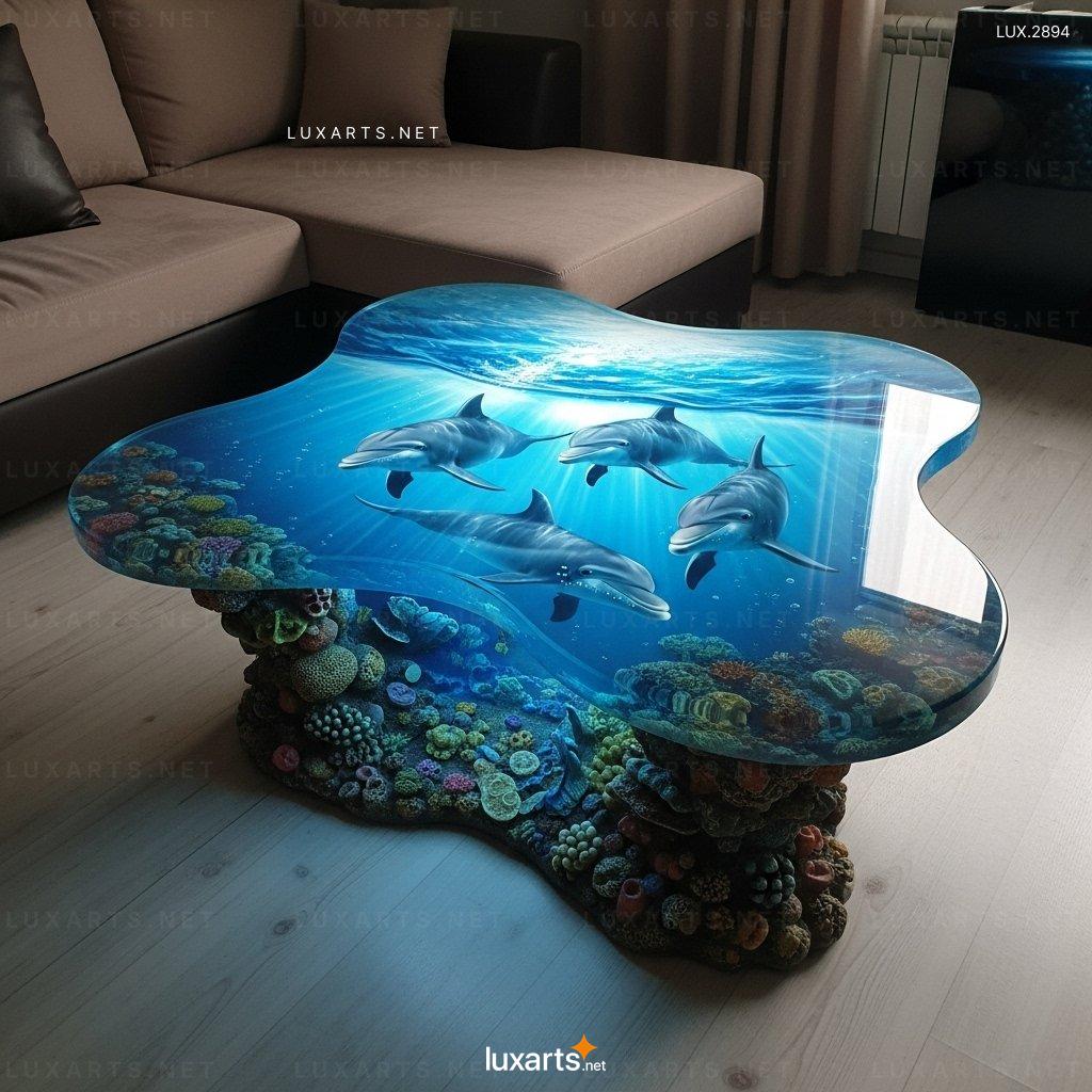 Underwater Scene Coffee Tables – Unique Ocean-Inspired Living Room Design underwater scene coffee tables 7