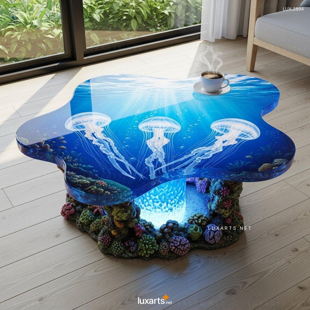 Underwater Scene Coffee Tables – Unique Ocean-Inspired Living Room Design underwater scene coffee tables 8
