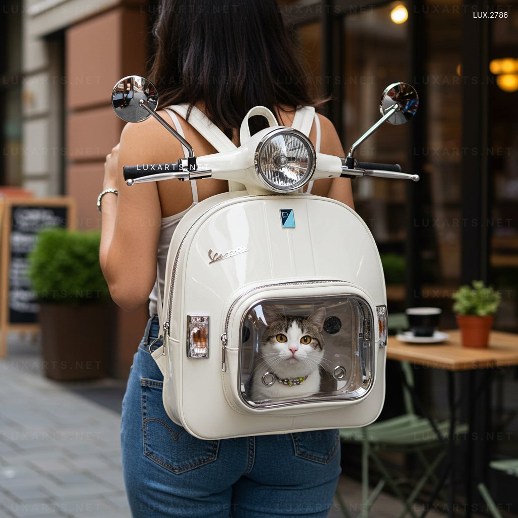 Vespa Pet Carrier Backpack – Perfect Companion for Traveling with Pets vespa pet carrier backpack 1