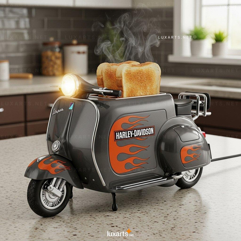 Vespa Shaped Toaster – Stylish & Functional Breakfast Appliance vespa toaster 7