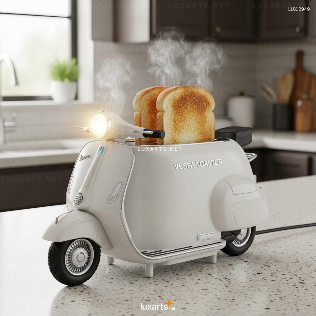 Vespa Shaped Toaster – Stylish & Functional Breakfast Appliance vespa toaster 9