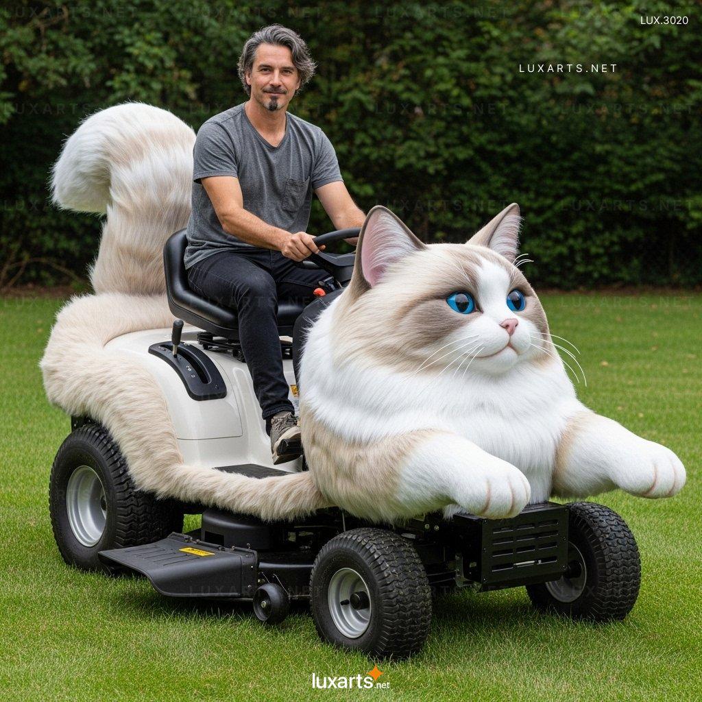 Cat Shaped Lawn Mower – A Must-Have Garden Tool for Cat Lovers cat shaped lawn mower 5