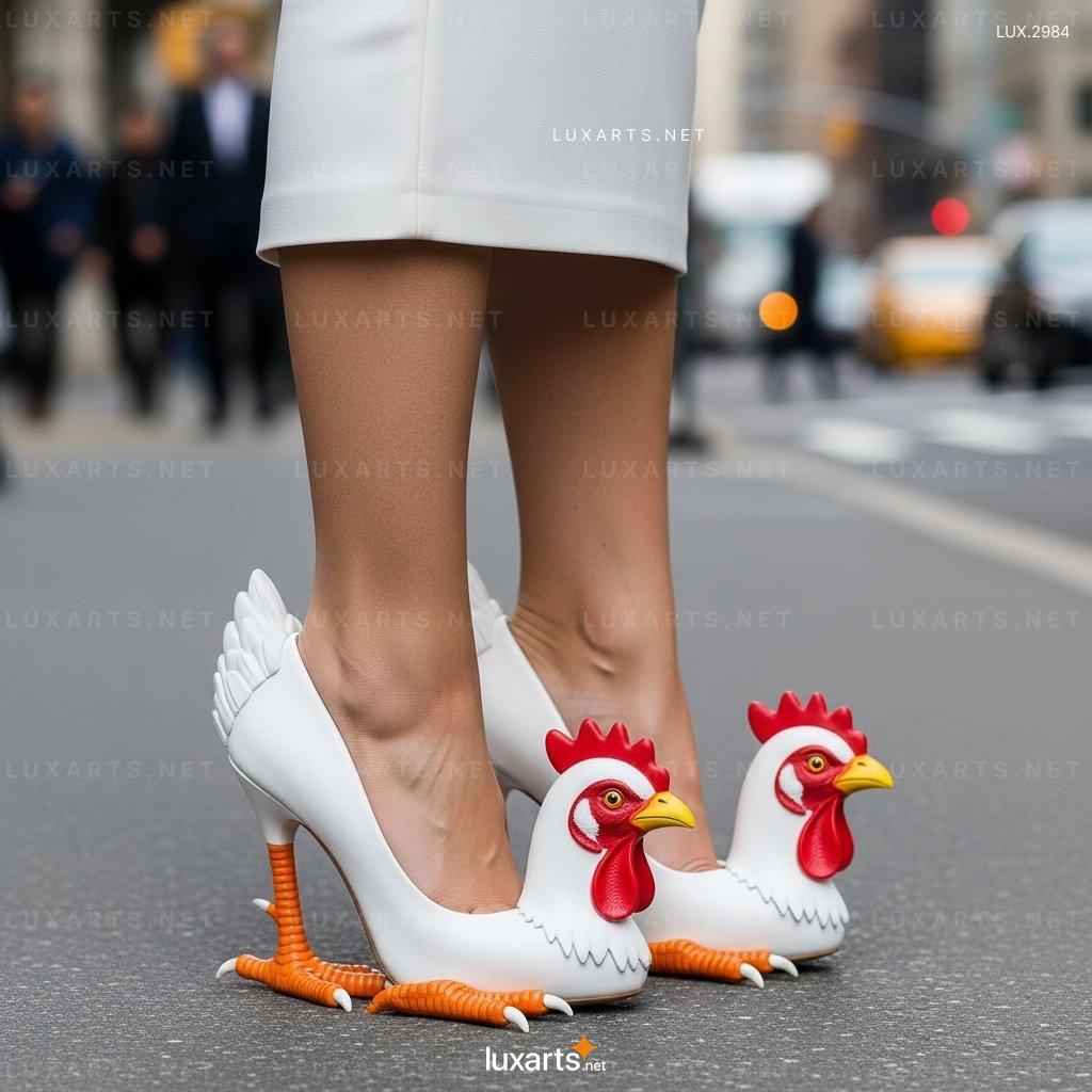 Chicken Shaped High Heels – Stylish & Unique Footwear for Bold Fashion Lovers chicken high heels 1