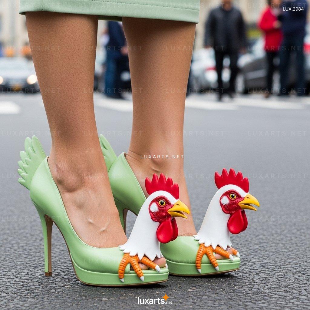 Chicken Shaped High Heels – Stylish & Unique Footwear for Bold Fashion Lovers chicken high heels 4