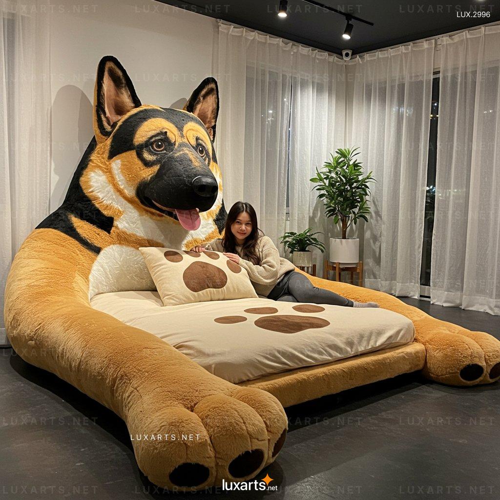 Dog Shaped Beds That Bring Joy – Perfect Blend of Comfort & Cuteness for Pet Lovers dog shaped bed 11