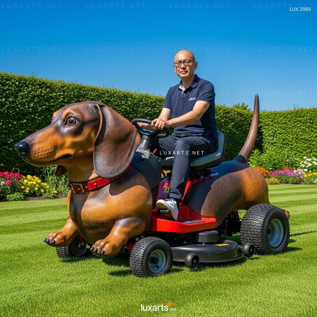 Dog Shaped Lawn Mower – Add Charm to Your Yard While Mowing dog shaped lawn mower 2
