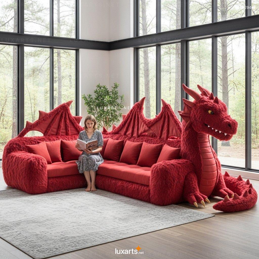 Dragon Inspired Sectional Sofa – Artistic & Comfortable Living Room Seating dragon sectional sofa 11