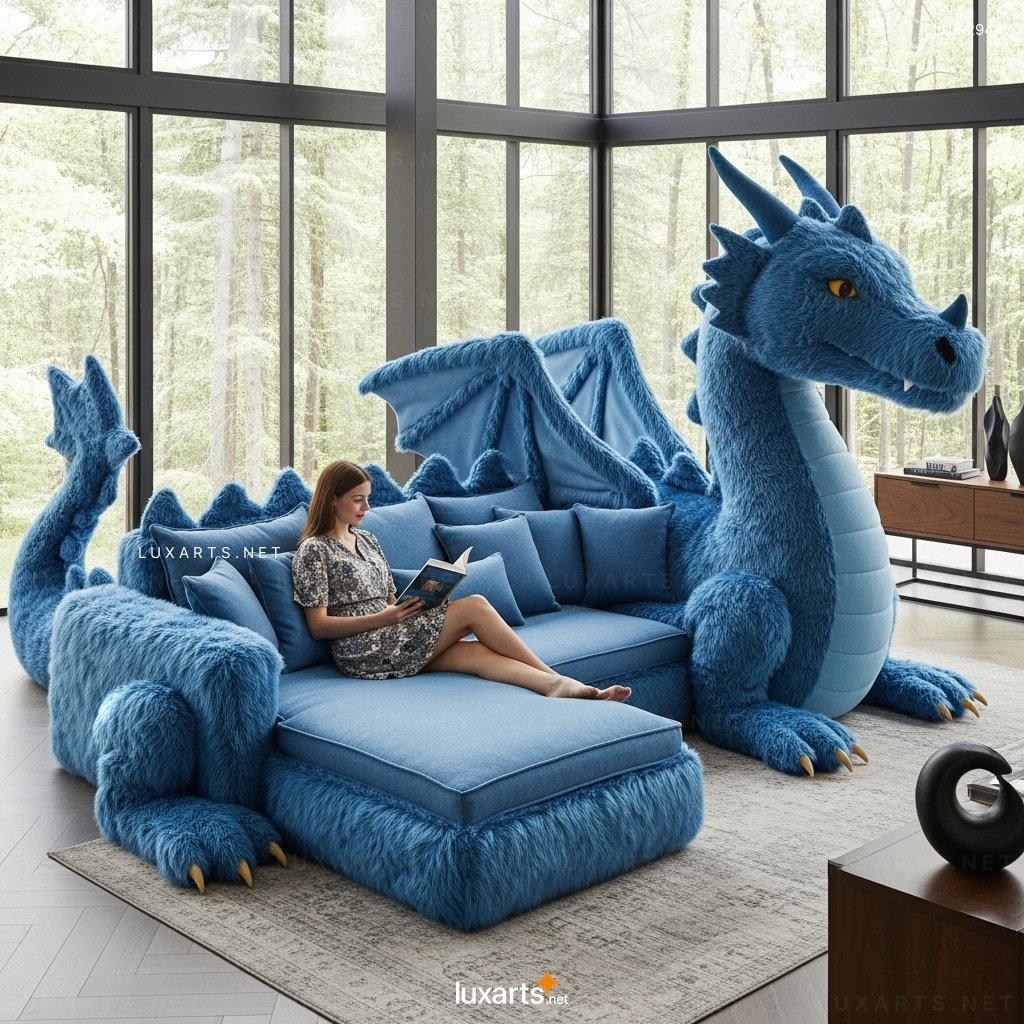 Dragon Inspired Sectional Sofa – Artistic & Comfortable Living Room Seating dragon sectional sofa 2