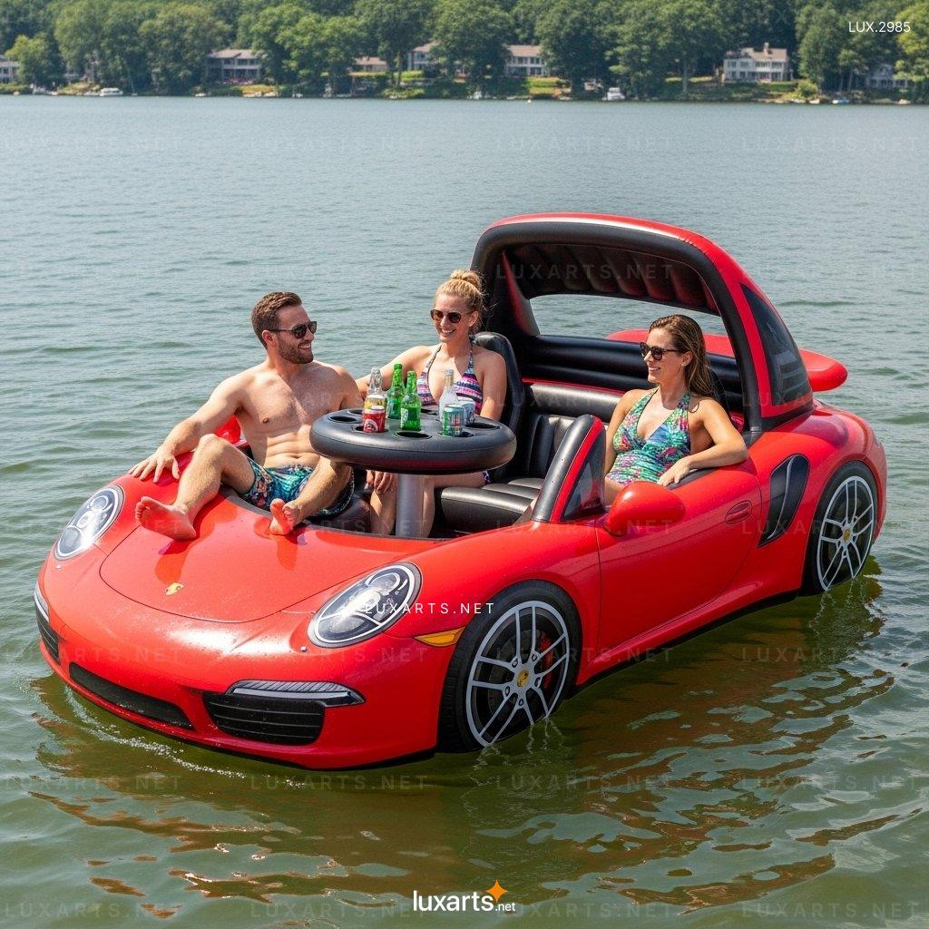 Giant Sports Car Lake Floats: Fun and Unique Inflatable for Lakes & Pools giant sports car lake floats 6