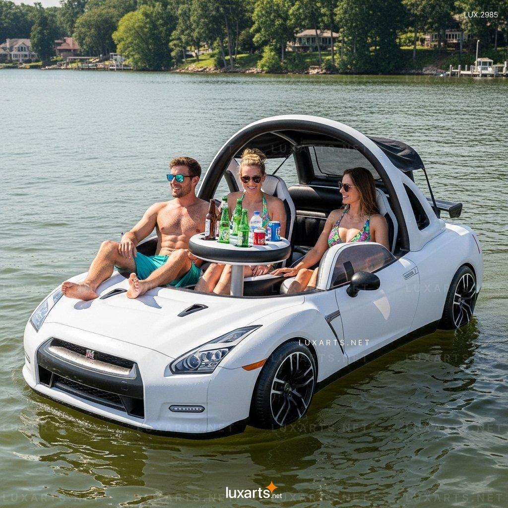Giant Sports Car Lake Floats: Fun and Unique Inflatable for Lakes & Pools giant sports car lake floats 9