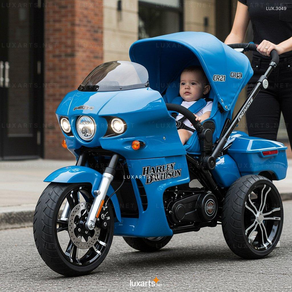 Harley Stroller – Stylish & Comfortable Baby Stroller for Bikers’ Lovers harley stroller 2