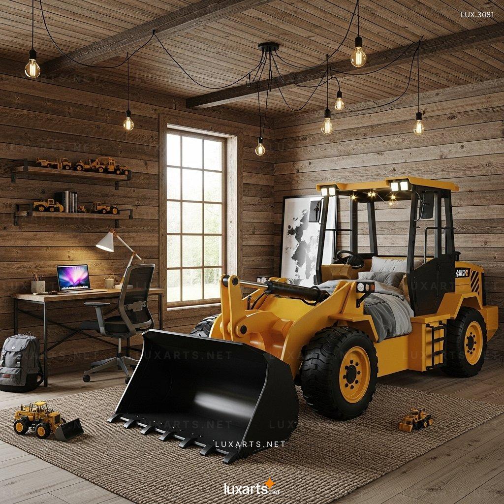 Construction-Themed Heavy Equipment Bunk Beds – Perfect for Young Builders heavy equipment bunk beds 1